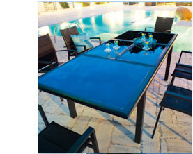 Table extensible Azua: 10 places