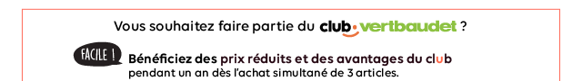 Vous souhaitez faire partie du club vertbaudet ?